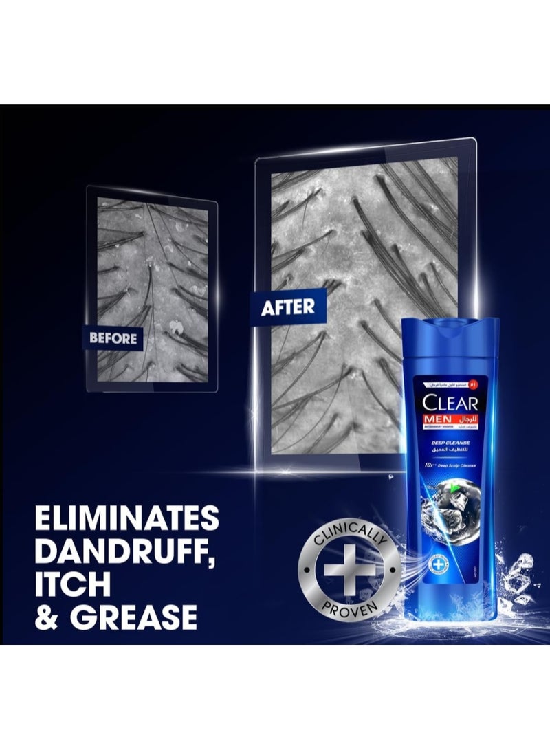 Clear Deep Cleanse Shampoo for men, anti dandruff 190 ml - Image 5