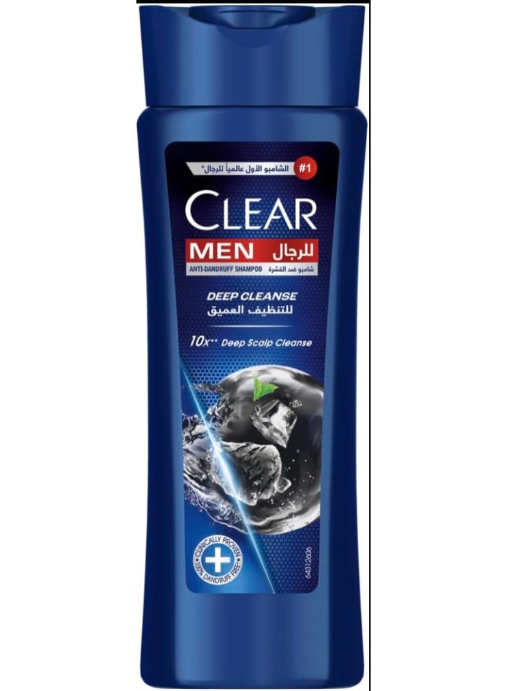 Clear Deep Cleanse Shampoo for men, anti dandruff 190 ml - Image 1