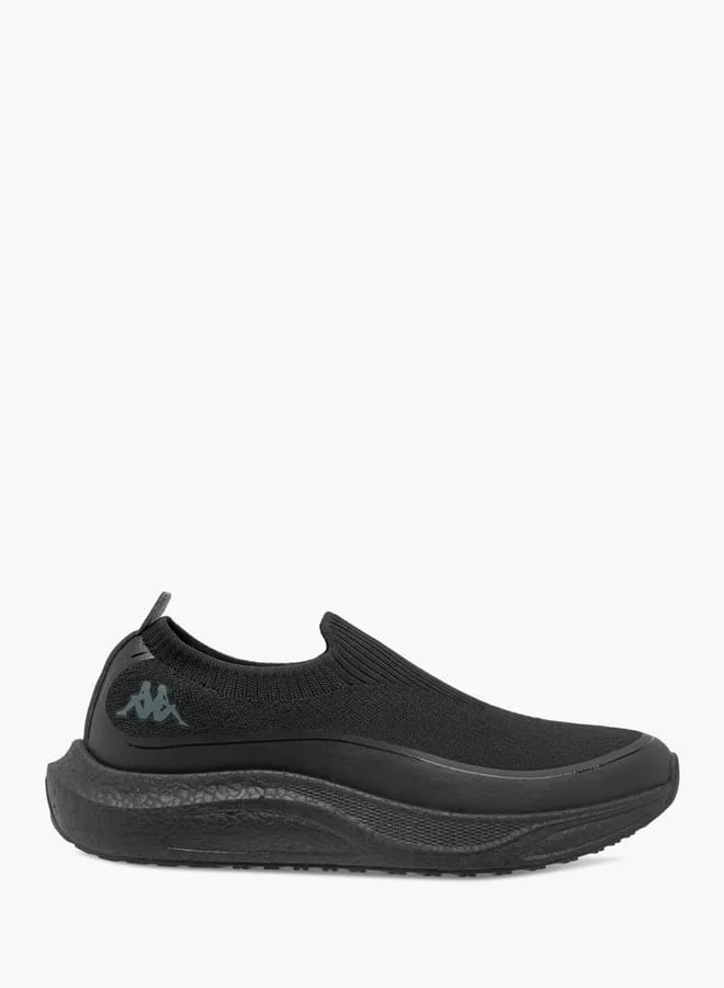 Kappa Mens Textured Slip-On Sports Shoes with Pull Tabs
