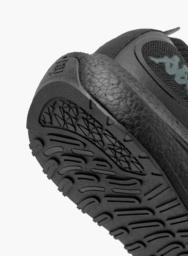 Kappa Mens Textured Slip-On Sports Shoes with Pull Tabs