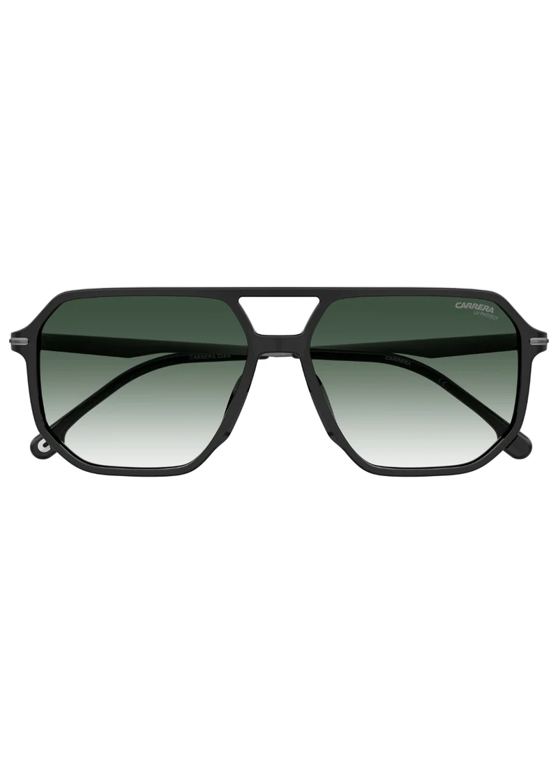 كاريرا Men's UV Protection Sunglasses Carrera 324/S Black 48.8 - Lens Size: 59 Mm