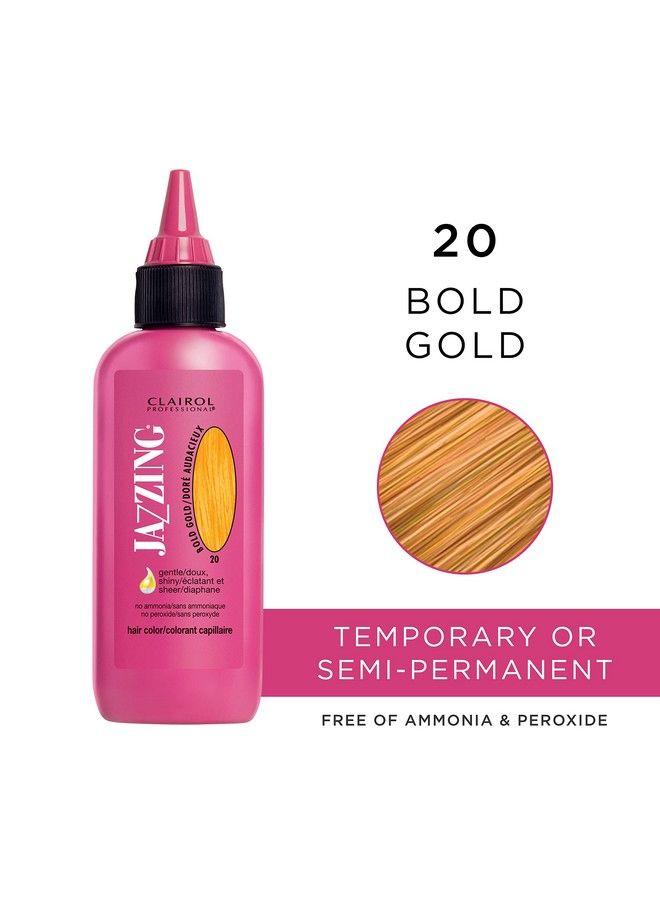 CLAIROL PROFESSIONAL Jazzing Hair Color No.020 Bold Gold 3 Oz - Image 3