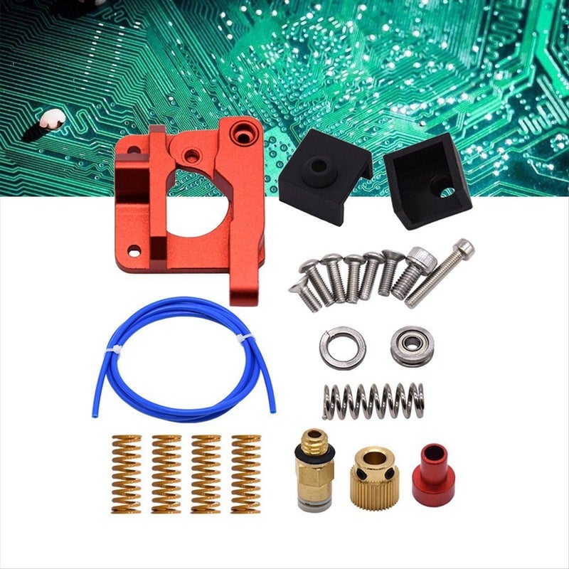 Upgrade Dual Gear Extruder With Teflon Tube/Silicone Case/Spring Kit - Image 5