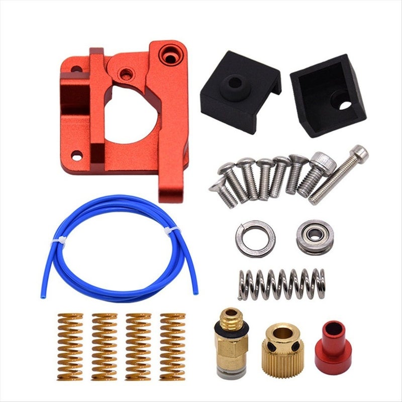 Upgrade Dual Gear Extruder With Teflon Tube/Silicone Case/Spring Kit - Image 1