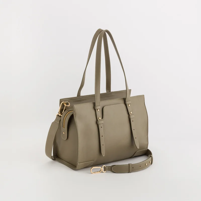 كاربيزا Women's Totebag Scilla Lichen Green