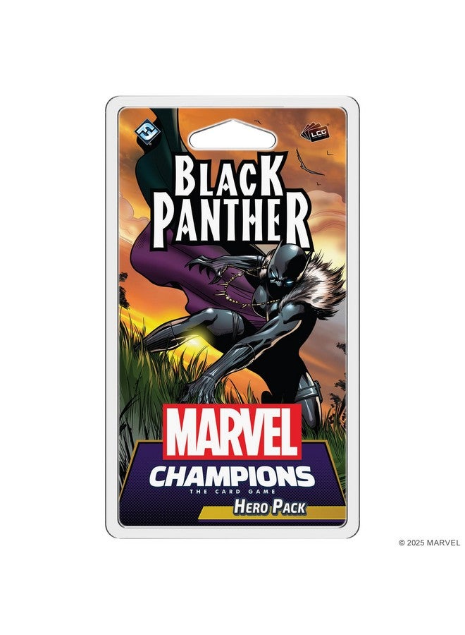 Fantasy Flight Games Marvel Champions The Card Game Black Panther Hero Pack - Cooperative Strategy Game for Kids & Adults, Ages 14+, 1-4 Players, 45-90 Min Playtime, Made - Image 1