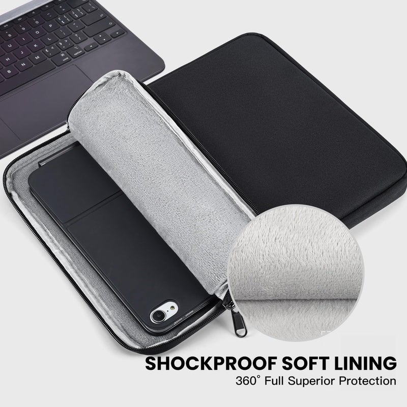 iKammo iPad mini Sleeve, Shockproof 7.9-8.3 inch Tablet Sleeve for iPad mini 7/6/5/4/3, Amazon Fire HD 8/8 Plus, Samsung Galaxy Tab A7 Lite 8.7, iPad mini Pouch Bag, Black - Image 5