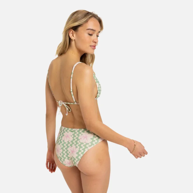 Roxy Hibiscus Daze Midwaist Bikini Bottom - Women