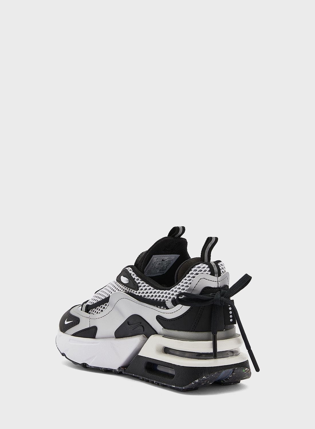 air max furyosa silver & black sneaker