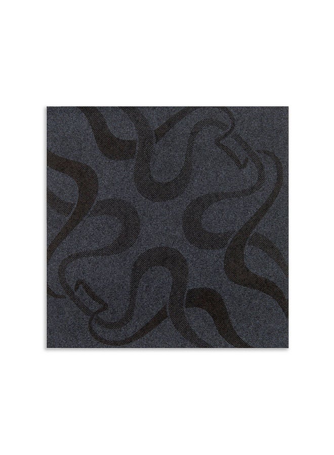 Restaurantware Luxenap 15.75 Inch Disposable Napkins, 600 Soft Linen Like Napkins - Absorbent, Air Laid, Black With Vintage Pattern Paper Cloth Like Napkins, Pre-folded, For Dinner Party Guests  - Image 4