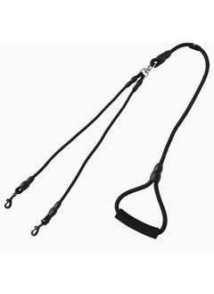 Kuber Industries Kuber Industries Strong Dog Rope Leash with Comfortable Padded Handle, Black  - Image 1