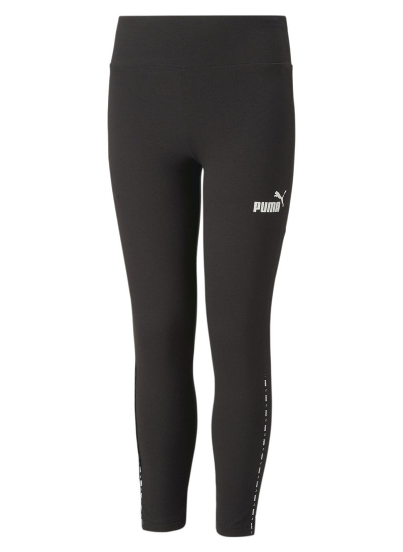 بوما بنطال ضيق PUMA Power Tape للشباب بطول 7/8  - Image 5