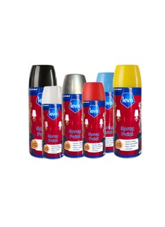 Levi's Levis Spray Paint All Purpose Metal Plastic Furniture 1 PC 380 ML Machine Grey 380 ML Ral 7015 