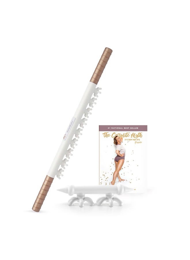 FasciaBlaster Ashley Black Guru Blaster Starter Kit – Elite Blaster – Mini 2 Refining Tool – Ashley Black s – Fascia Massager – Patented Cellulite Tool – Body Therapy Tool – Cellulite Stick - Image 1