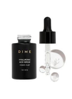 DIME DIME Beauty Hyaluronic Acid Serum, Non-Greasy Hydrating Face Serum with Pure Hyaluronic Acid, 1 oz / 30 ml  - Image 1