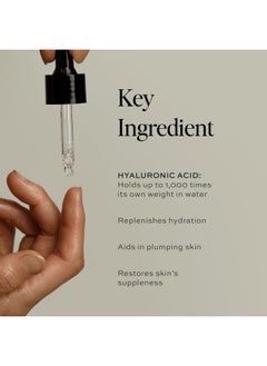 DIME DIME Beauty Hyaluronic Acid Serum, Non-Greasy Hydrating Face Serum with Pure Hyaluronic Acid, 1 oz / 30 ml  - Image 5