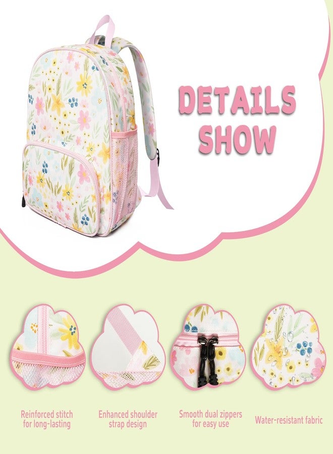 QXWREL backpack for men women, Floral, 15H, Cute - Image 4