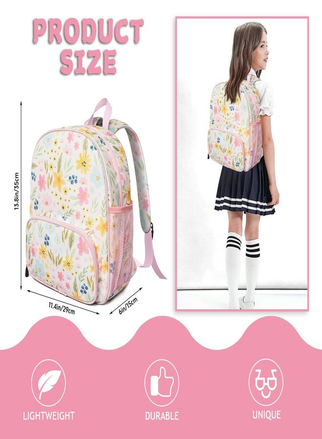 QXWREL backpack for men women, Floral, 15H, Cute - Image 3