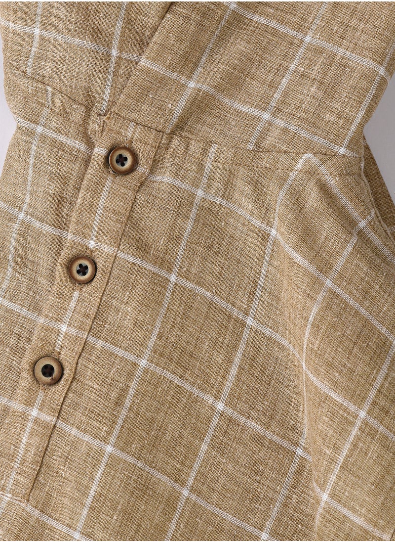 JAM Boys Woven Cotton Hooded Checkered Shirt  - Image 4