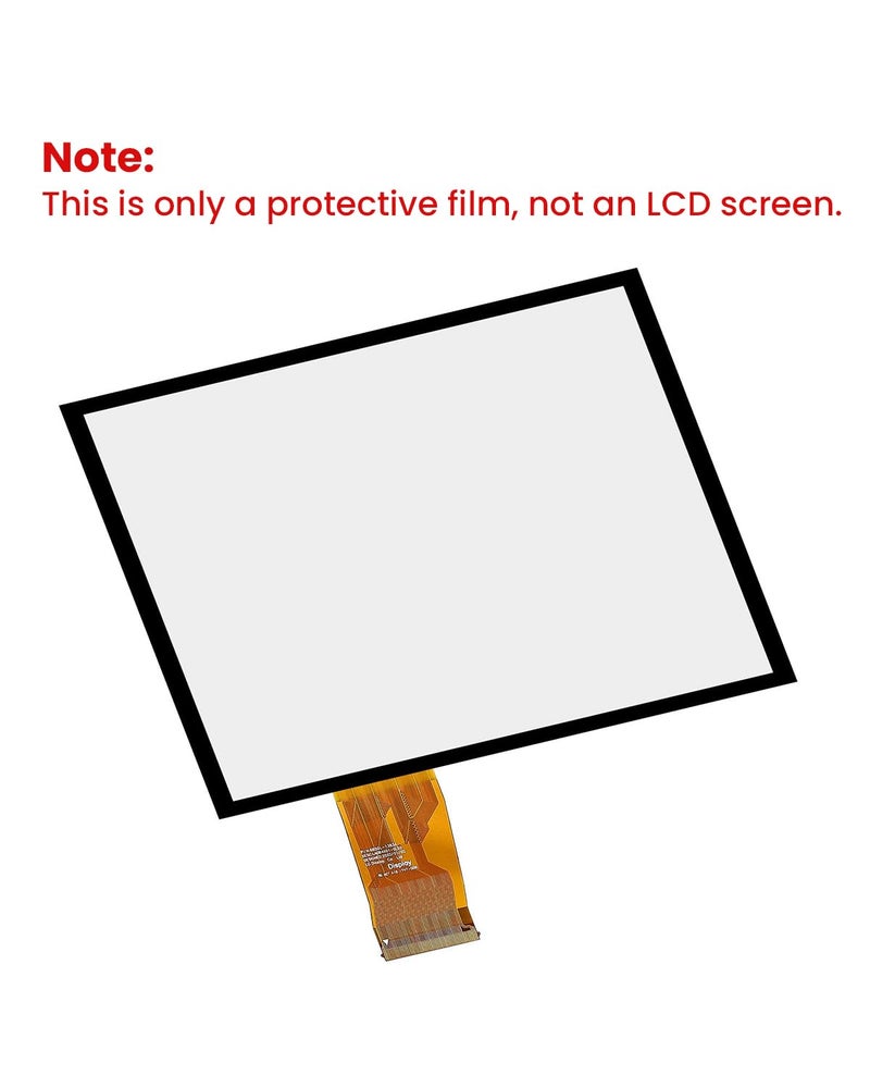 WonVon 8.4" Uconnect Screen Replacement Digitizer Compatible with 2017-2022 Ram 1500 2500 3500 Chrysler Dodge Durango Challenger Grand Cherokee Wrangler Radio Navigation Replace #LA084X01(SL)(01) - Image 3
