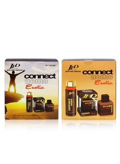 Jean Paul Dupont Connect Uomo Exotic Gift Set Eau de Toilette 100ml + Fragrance Body Spray 200ml For Men  - Image 1