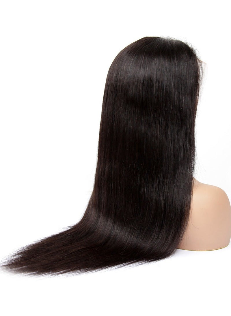 Estelle Human Hair Straight Wigs with 13x4 Lace Front Lace Nature Black Straight  - Image 3