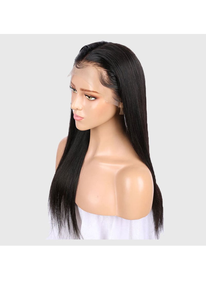 Estelle Human Hair Straight Wigs with 13x4 Lace Front Lace Nature Black Straight  - Image 2