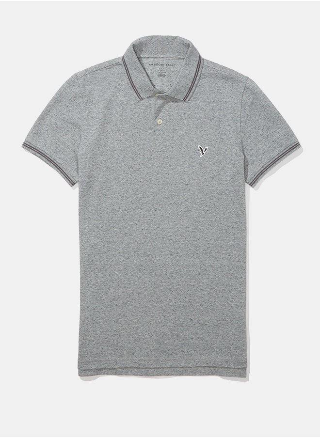 امريكان ايجل - Logo Slim Fit Polo - Image 1