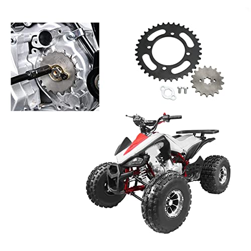 Keenso Front Rear Sprocket, 420 Chain 155mm 37T Front 420 17T Rear Sprocket Universal for 50cc to 125cc Dirt Mini Bikes ATV Go Kart - Image 5