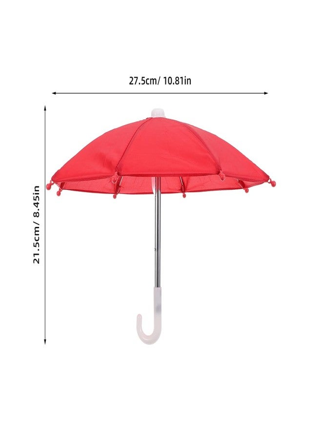 Garneck Decorative Doll Umbrella Miniature Rain Umbrella Doll House Accessory Small Prop for Dollhouse Mini Furniture and Miniature Scene Decor - Image 2