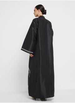hayas closet Embellished Flared Sleeve Abaya  - Image 2