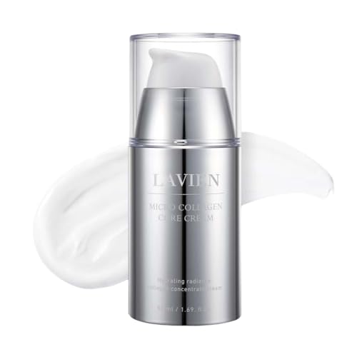 LAVIEN Collagen Face Cream Moisturizer 603 Collagen Extract with Elastin Shea Butter Korean Skincare Cream for Firm Hydrated Skin All Skin Types 169 Fl Oz - Image 1