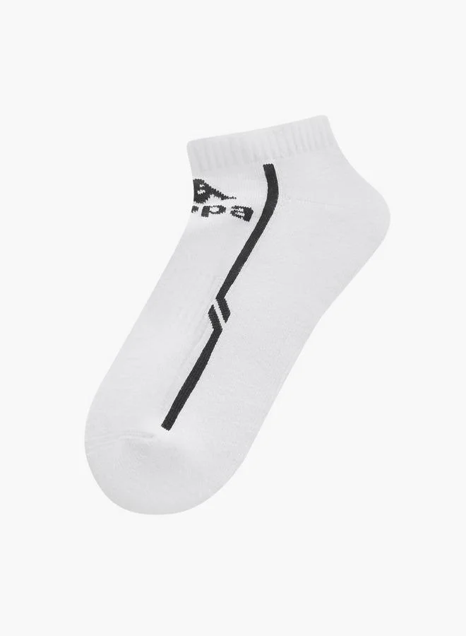 كابا طقم جوارب كرو بطبعة شعار كابا من  قطع