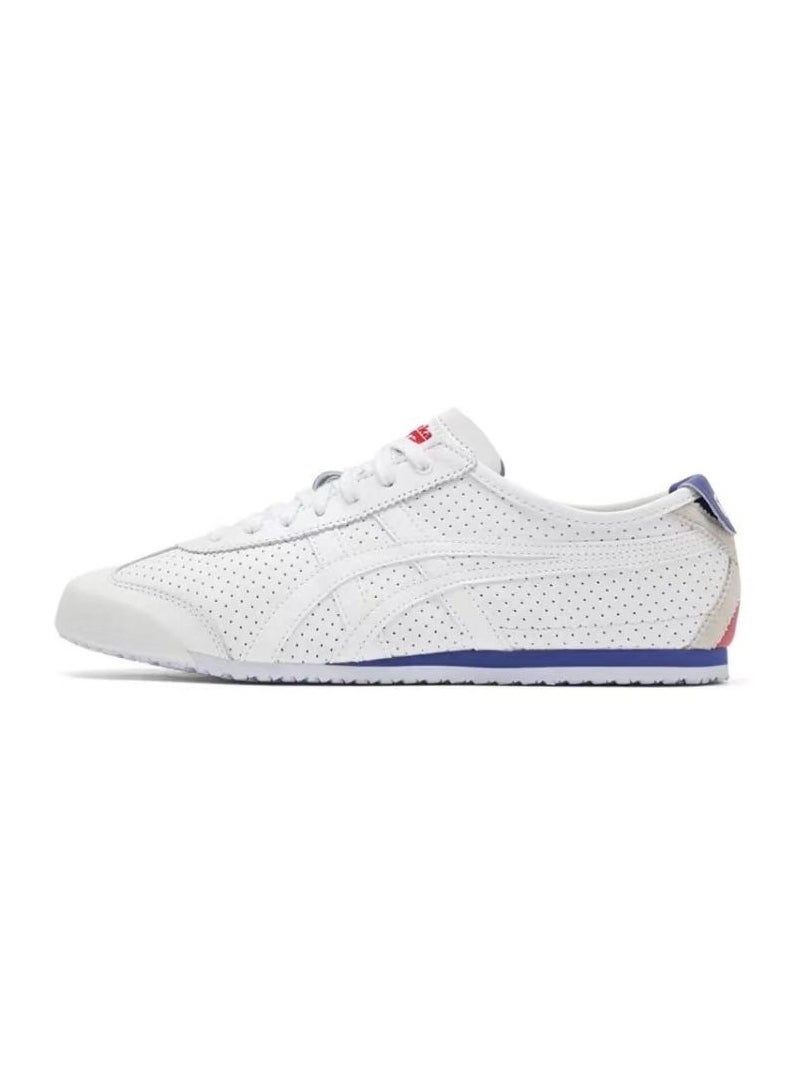Onitsuka Tiger حذاء المكسيك 66 للرجال والنساء منسوج باللون الأبيض/الأزرق  - Image 1