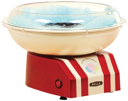 BELLA 13572 Cotton Candy Maker, Red and White - Image 4