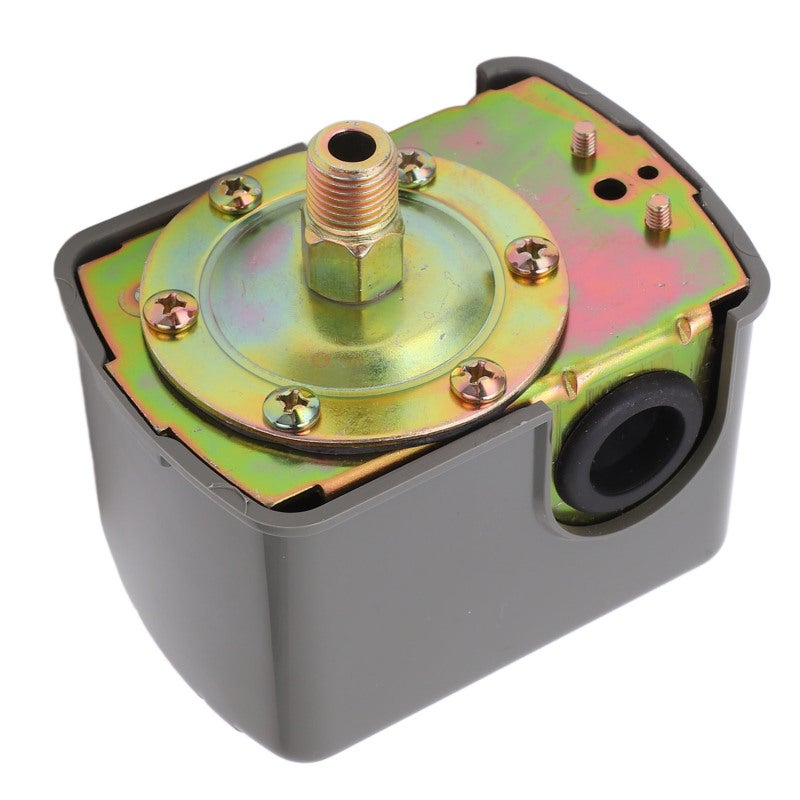 Water Pump Control Switch: 2-In-1 Automatic & Pressure Adjustable - Corrosion Resistant Replacement Switch for Self Priming, Jet, Garden & Clean Water Pumps - Image 1