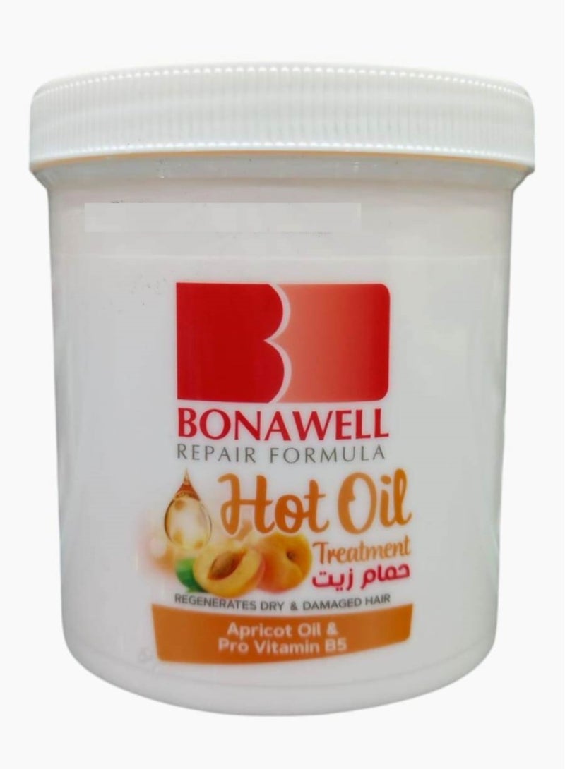 Bonawell Hot Oil Treatment  Bonawell Repair Formula Apricot Oil and Pro Vitamin B5 225 ml
