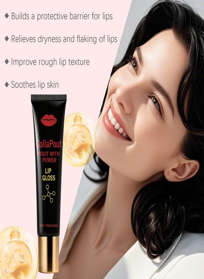 Hydrating Lip Serum - Moisturizing & Softening Essence for Dry Chapped Pouts | Nourishes, Smooths, Fades Dark Tones & Reduces Fine Lines | Non-Sticky Day-Night Care - Image 2