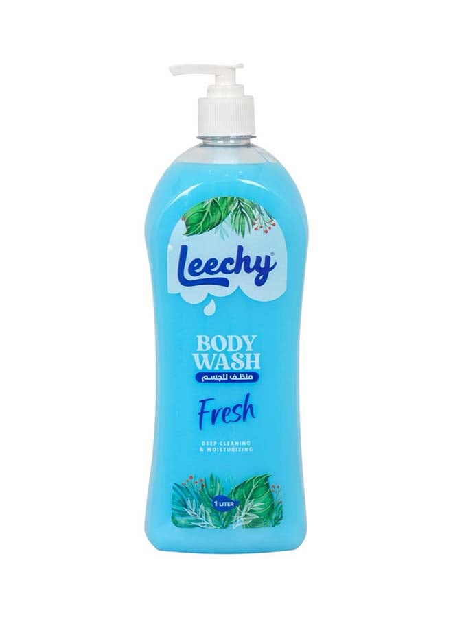 Leechy Body Wash Fresh 1L - Image 1
