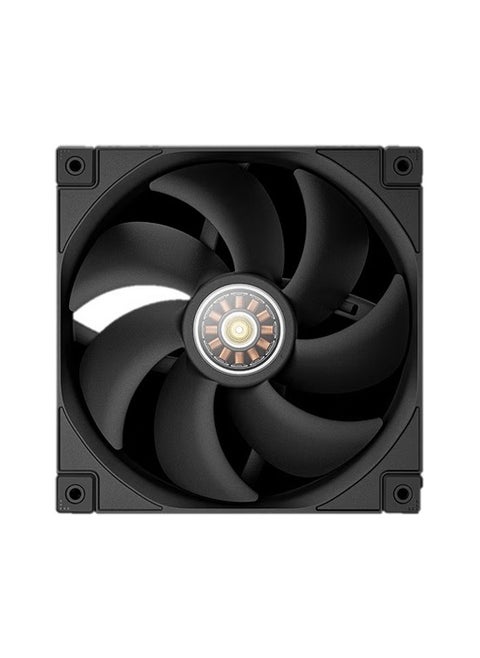 FT14 140mm Black Single Fan – High-Performance PWM Cooling, Fluid Dynamic Bearing, Silent Operation, Superior Airflow for Cases & Radiators