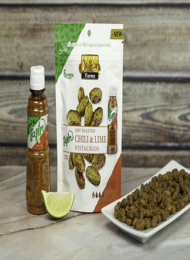 Setton Farms Pistachios Tajin Clasico Chile Lime Seasoned | No Shells | Chili Lime | Non-GMO Project Verified | Gluten Free | Vegan | Kosher | Value Size 20 Oz. - Image 4