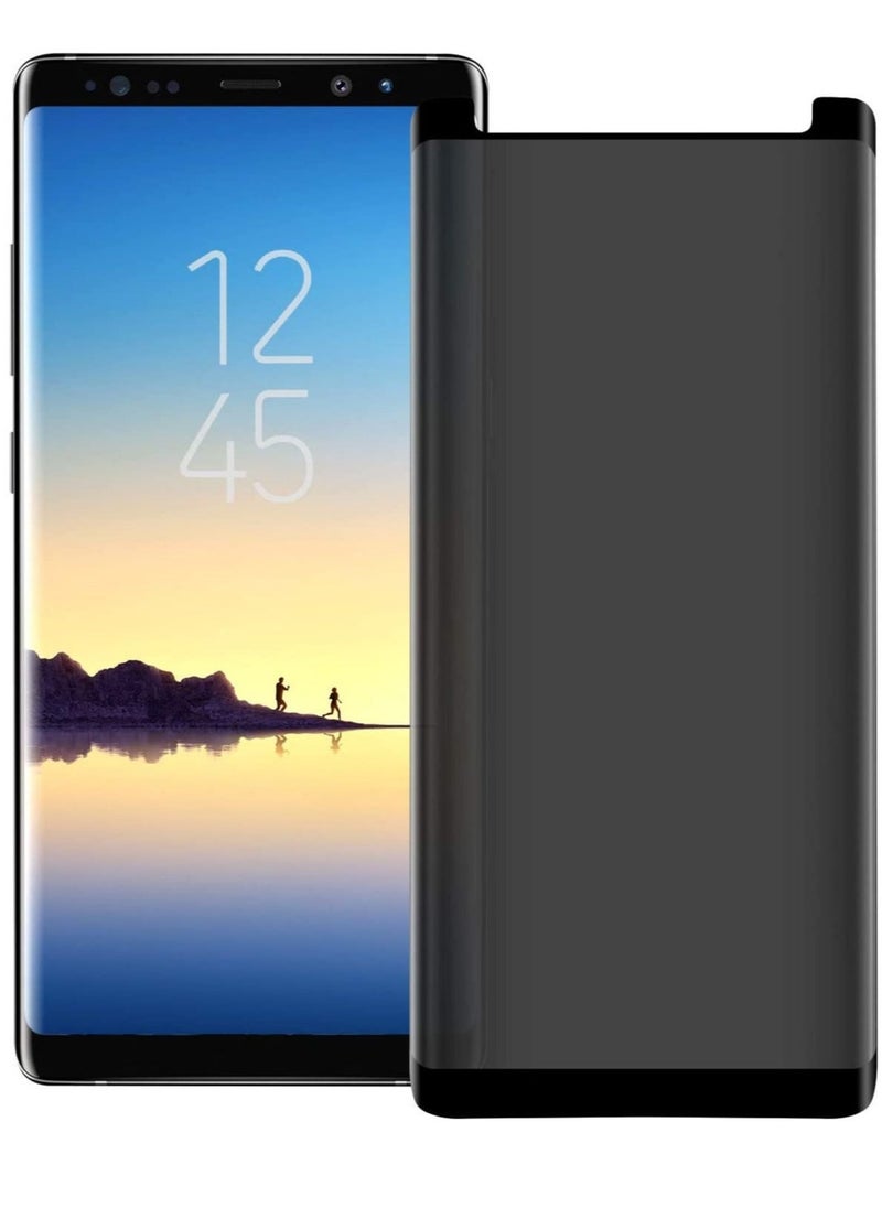 Raxoom Privacy Screen protector compatible with Samsung Galaxy Note9 Screen Protector Tempered Glass [Anti-Glare][HD Full Coverage][Easy Installation][Scratch Resistant][9H Hardness] - Image 1