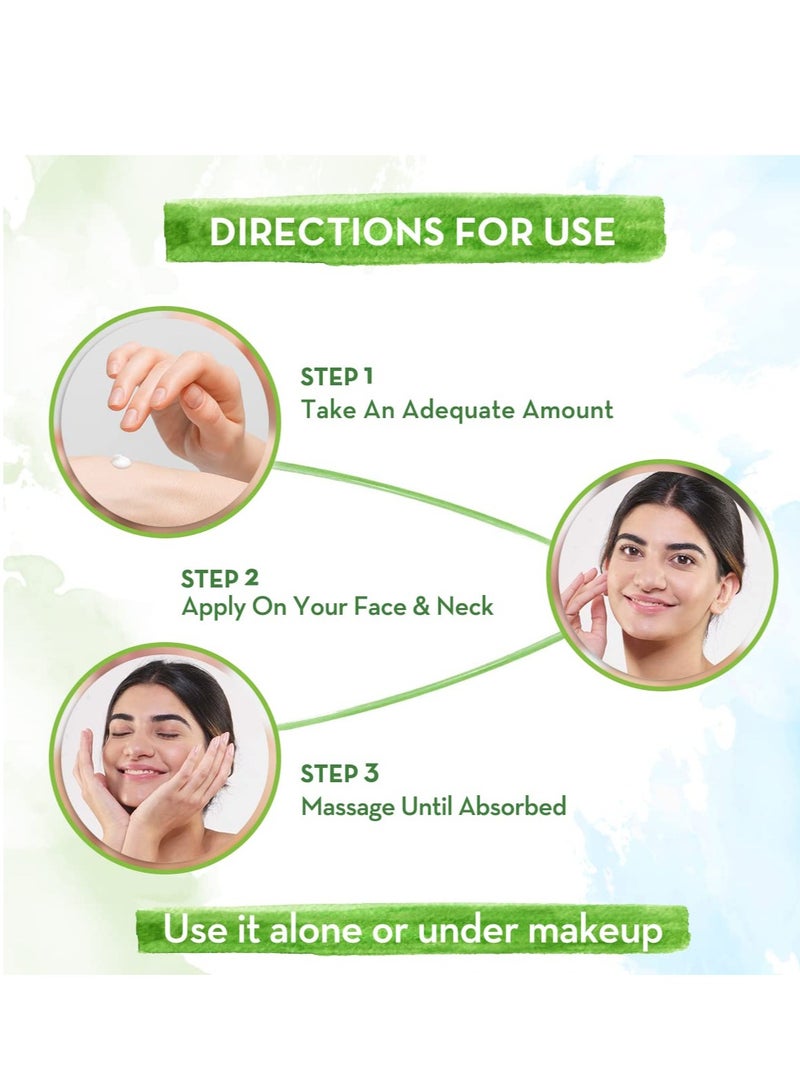Mamaearth Rice Oil Free Face Moisturizer for Oily Skin With Rice Water and Niacinamide for Glass Skin  80 g