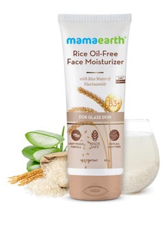 Mamaearth Mamaearth Rice Oil Free Face Moisturizer for Oily Skin With Rice Water and Niacinamide for Glass Skin  80 g  - Image 2