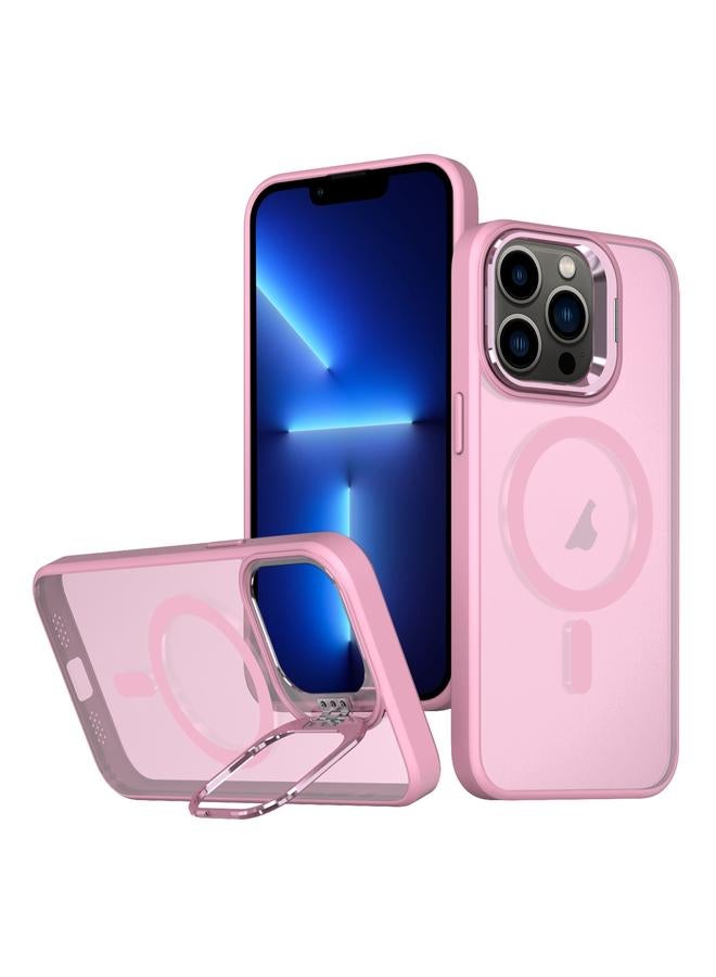 اس-توب جراب لهاتف iPhone 13 Pro حامل كاميرا معدني غير مرئي مع جراب مغناطيسي MagSafe للهاتف - Image 1