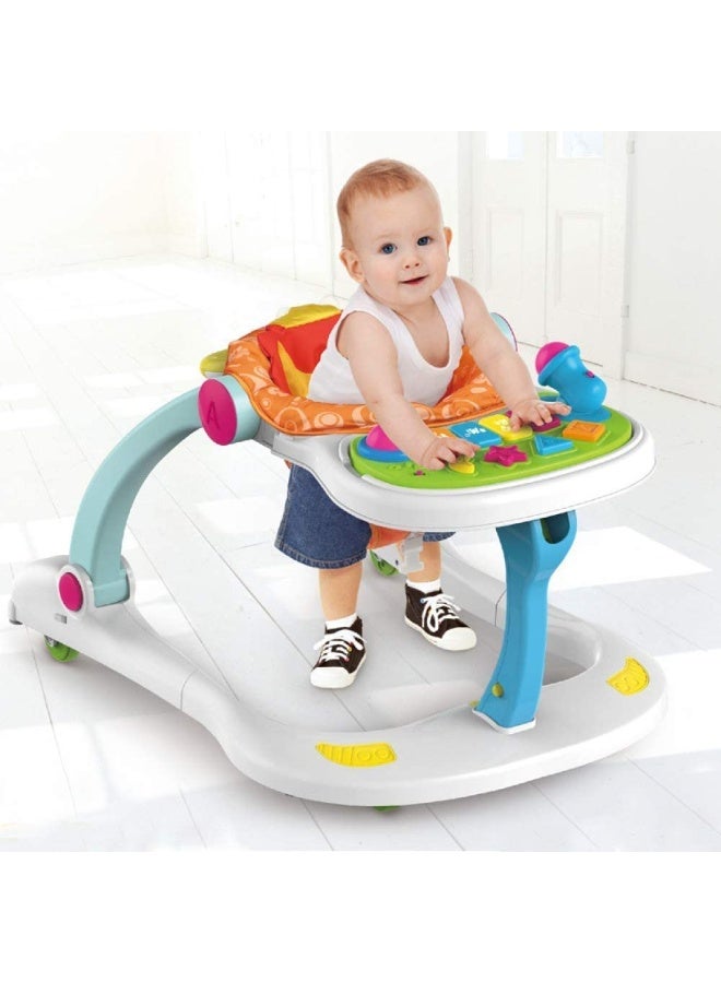 Multifunctional Baby Walker – Adjustable Activity Walker for Infants & Toddlers - Image 1