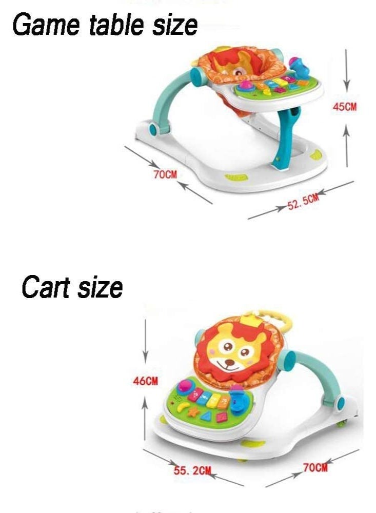 Multifunctional Baby Walker – Adjustable Activity Walker for Infants & Toddlers - Image 2