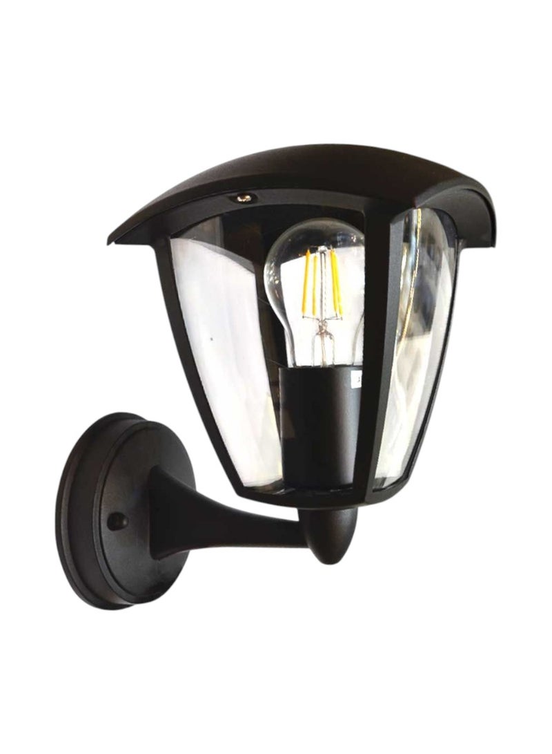 AL SALHIYA LIGHTING Outdoor Wall Light E27 17040-WU - Black - Image 2