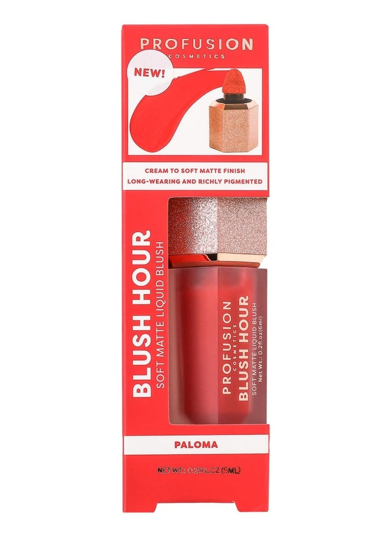 Blush Hour for Face Lightweight and Long Wearing Soft Matte Liquid Blush Provides Natural Finish Creamy Texture Which is Buildable Essential Beauty Tool for Raising Your Glow - pzsku/Z08DF6294C61261647732Z/45/_/1730187931/0f20b519-ba09-4e7b-8545-251813fe22dc