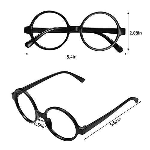 Yolyoo 10 Pieces Chipmunks Costumes Set Include Chipmunk Ears Headband Tutu Dress Black Round Frame Glasses and Knee-High Socks for Teens Adults Halloween Party Animal Costume Accessories - Image 4